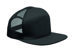 7panelová kšiltovka s plochým