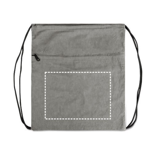 CHANCERY. Recyklovaná bavlnená (70 %), polyesteru (30 % rPET) (140 g/m²) sťahovacia taška