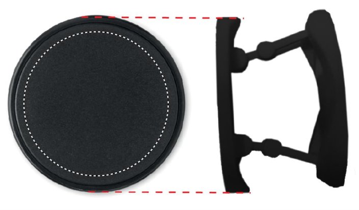 Kruhový držák telefonu