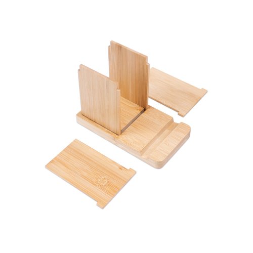 ERWIN. Stolová súprava s držiakom na mobilný telefón a šálkou