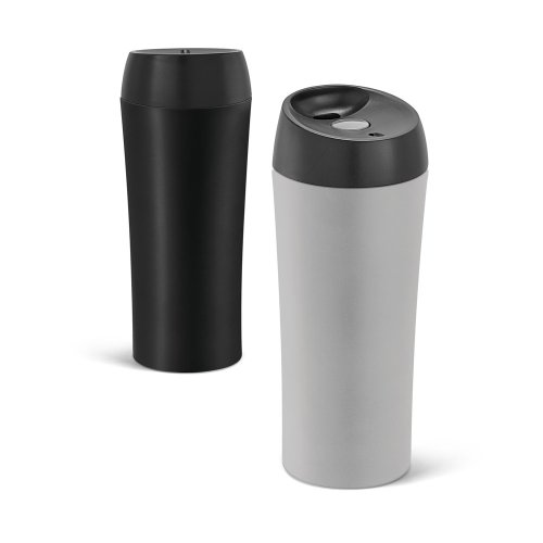 MONARDA. Cestovný pohár z nerezovej ocele a PP 470 ml
