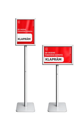 Klaprámy & menu klaprámy - Velikost: A2, profil 25 mm, Varianta klaprámu (vyberte): Kompletní klaprám + tisk plakátu