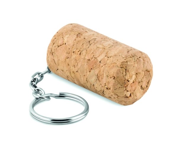 Klíčenka s korkovou zátkou