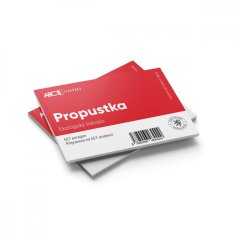 Propustka A7 nepropis., 100 listů