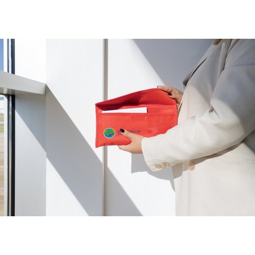 AIRLINE. Cestovná taška na doklady z materiálu 600D