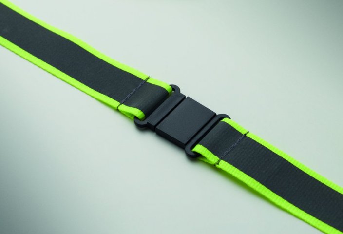 Reflexní šňůrka na krk z RPET