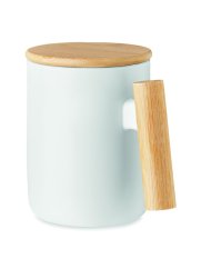 Porcelánový hrnek s víčkem