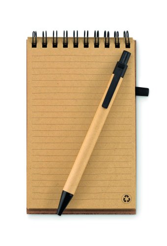 Zápisník A6 a propiska, korek