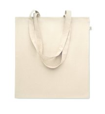 Recycled cotton shopping bag