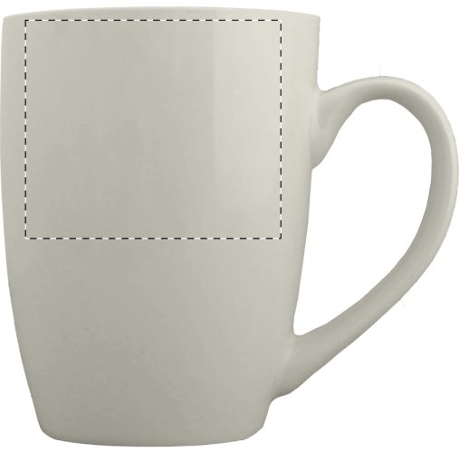 Artemis porcelánový hrnek - Umístění a max. velikost potisku: Pro leváka, 60 x 40, Typ potisku a počet barev: Tisk na bílou keramiku, Full Color, Počet kusů: 600