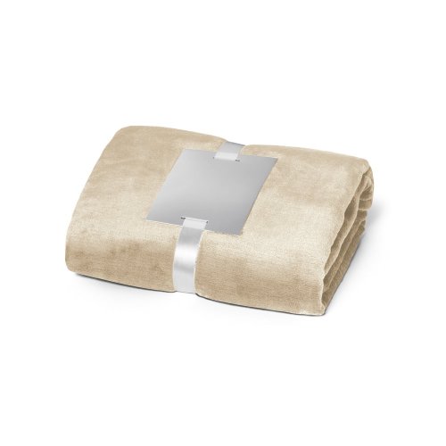 DYLEAF. Flísová deka s páskou na personalizáciu z (240 g/m²)