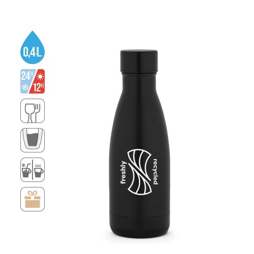 Termoska z 90% recyklované nerezové oceli 400 ml