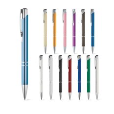 BETA. Hliníkové guľôčkové pero s klipom