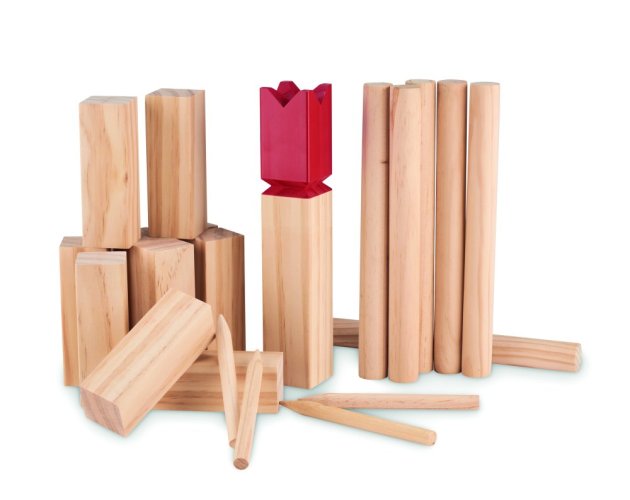 Dřevěná venkovní házecí hra