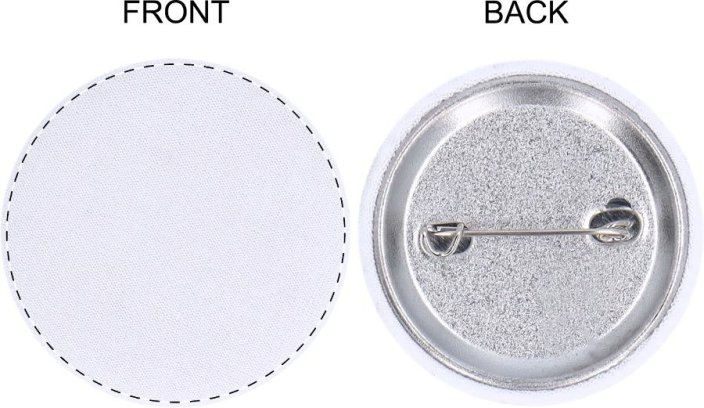 PinBadge RPET Mini placka - odznak se špendlíkem