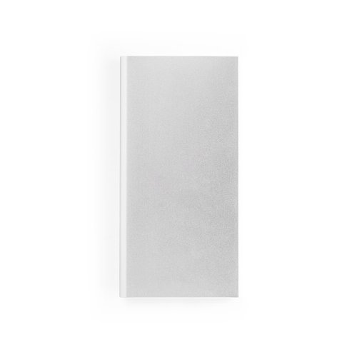 CLERK. Powerbanka 8 000 mAh se solárním panelem ze 100% recyklovaného hliníku - Typ potisku a počet barev: Gravírování laserem, 1 barva, Umístění a max. velikost potisku: Zadní část, 140 x 55, Počet kusů: 700 CLERK. Powerbanka 8 000 mAh se solárním panelem ze 100% recyklovaného hliníku - Typ potisku a počet barev: Gravírování laserem, 1 barva, Umístění a max. velikost potisku: Zadní část, 140 x 55, Počet kusů: 700