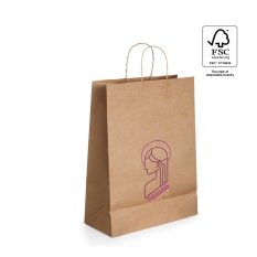 TAYLA. Taška z kraftového papíru (115 g/m²)