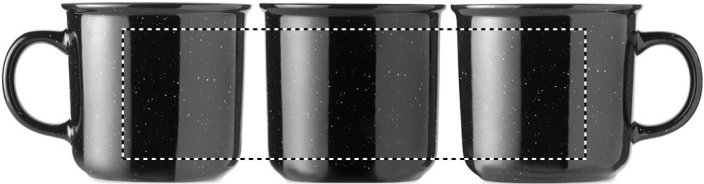 Keramický vintage hrnek 400 ml