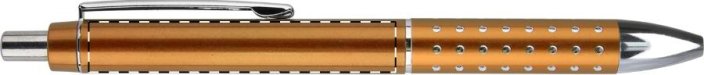 Olimpia kuličkové pero - Typ potisku a počet barev: Tampontisk, 3 barvy, Umístění a max. velikost potisku: Na tělo pro praváka, 55 x 6, Počet kusů: 1000