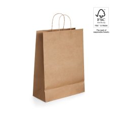 TAYLA. Taška z kraftovaného papiera (115 g/m²)