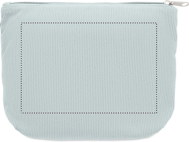 Manšestrová kosmetická taška