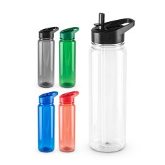 GILMORE. rPET sportovní láhev s lesklým průsvitným povrchem 750 ml