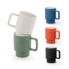 KUERTEN. Keramický hrnček s matným povrchom, 330 ml
