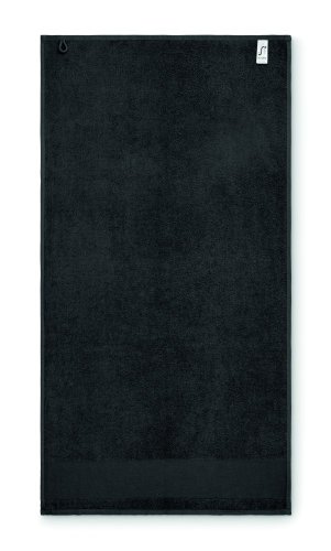 Bavlněný ručník na ruce - Umístění a max. velikost potisku: STRIP LEFT, 50x200mm, Typ potisku a počet barev: Sítotiskový transfer, 6 barev, Počet kusů: 2000