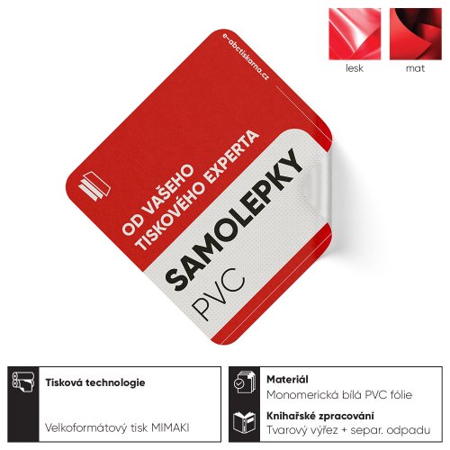 Samolepky PVC