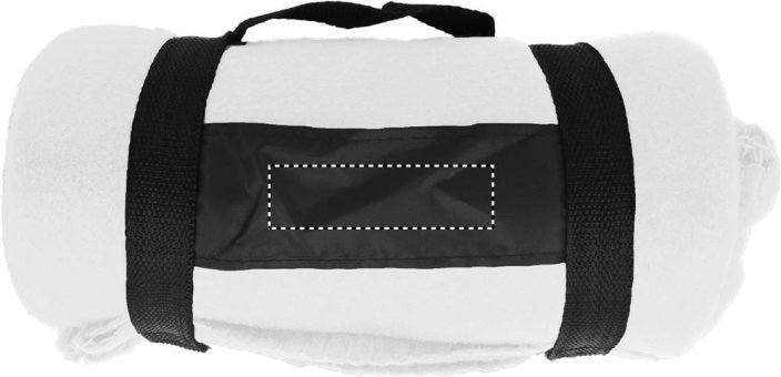 Fleecová deka s popruhy