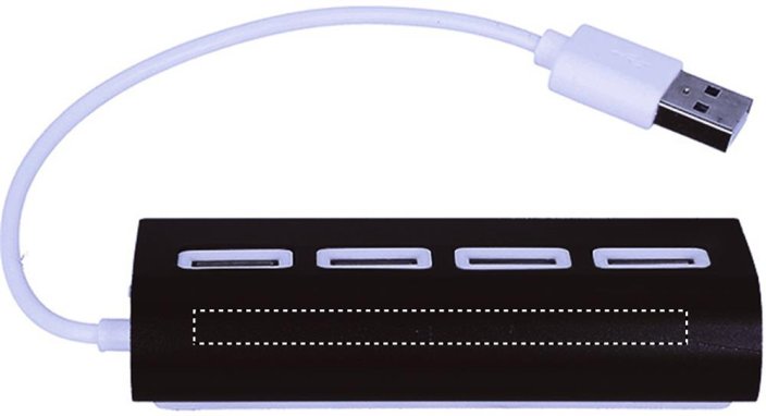 4 portový US hub - Typ potlače a počet farieb: Tamponový tisk, 4 barvy, Umiestnenie a max. veľkosť potlače: TOP, 5x70mm, Počet kusov: 50 4 portový US hub - Typ potlače a počet farieb: Tamponový tisk, 4 barvy, Umiestnenie a max. veľkosť potlače: TOP, 5x70mm, Počet kusov: 50