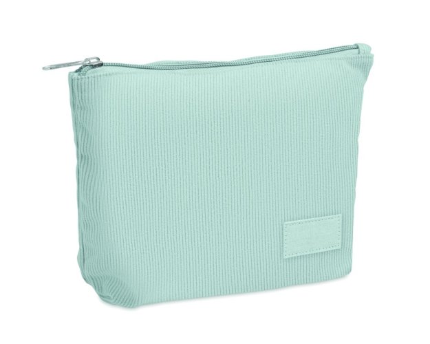 Manšestrová kosmetická taška