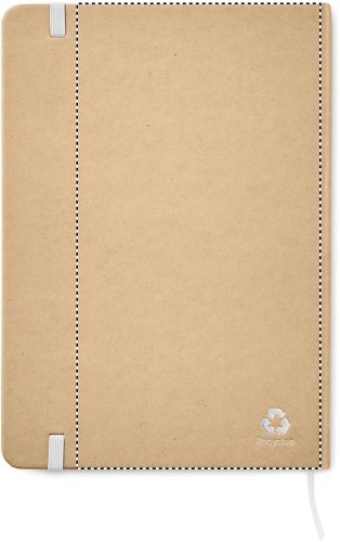 A5 zápisník v recykl. kartonu