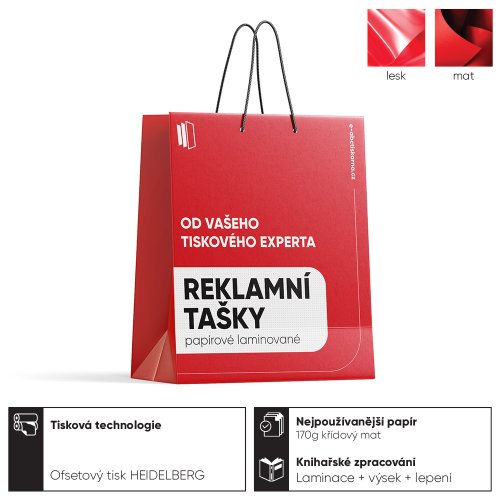Reklamné tašky laminované 