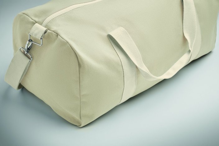 Cestovní taška 320 g - Umístění potisku: LEFT SIDE, Typ potisku: Sítotiskový transfer (max. 8 barev, 140x180mm), Počet barev potisku: 2 barvy, Počet kusů: 1500