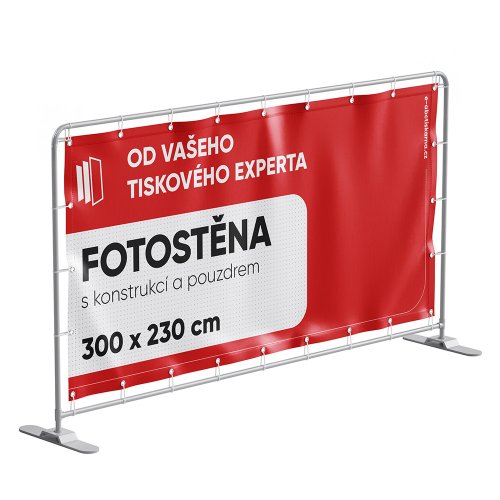 Fotostěna s konstrukcí