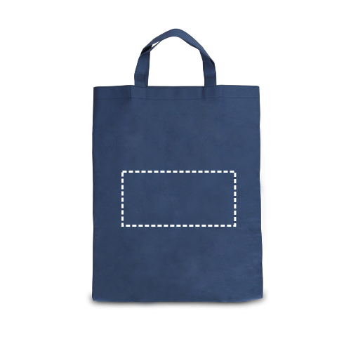 ARLON. Skládací taška z netkané textilie (80 g/m²) - Umístění a max. velikost potisku: Zadní část, 250 x 120, Typ potisku a počet barev: Transfer, 1 barva, Počet kusů: 20