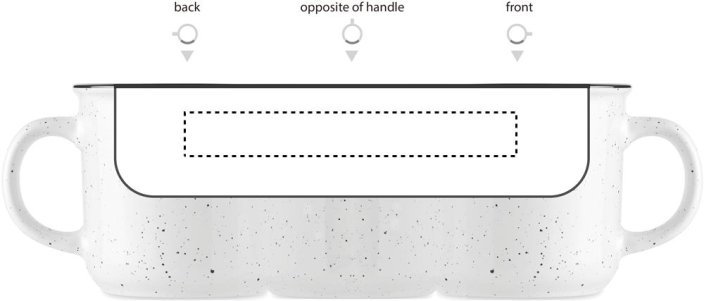 Keramický vintage hrnek 400 ml