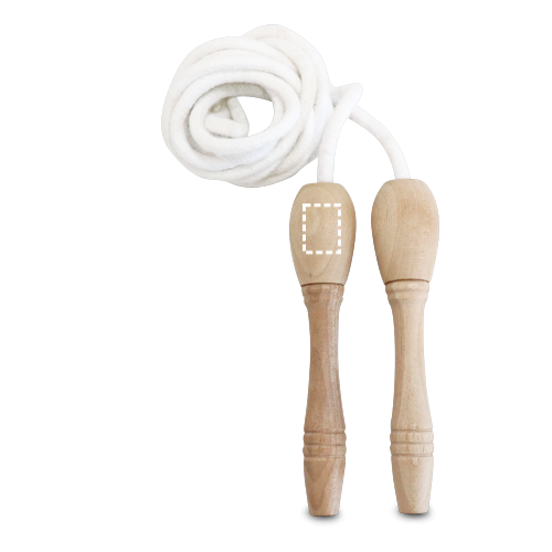 JUMPI. Švihadlo s drevenými rukoväťami