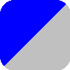 Blue/silver