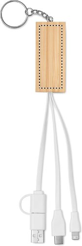 Bambusová klíčenka a stojánek