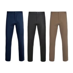 VL VISHNU. Unisex elastické chino nohavice (260 g/m²), bavlna (98 %) a elastan (2 %)
