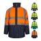 VL JUNO. Dvoubarevná parka 4v1 (180g/m²), z polyesteru (100%) s PU zátěrem
