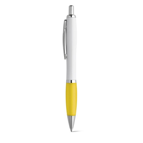 MOVE. Kuličkové pero s kovovým klipem - Typ potisku a počet barev: Tampontisk, 2 barvy, Umístění a max. velikost potisku: tělo, 55 x 6, Počet kusů: 450