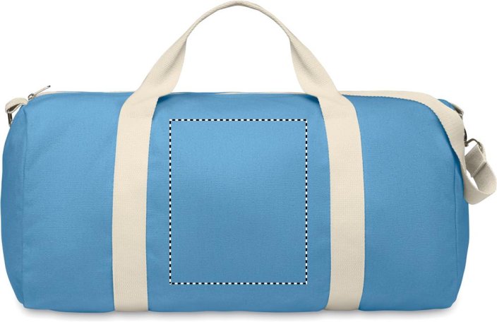 Cestovní taška 320 g - Umístění potisku: LEFT SIDE, Typ potisku: Sítotiskový transfer (max. 8 barev, 140x180mm), Počet barev potisku: 2 barvy, Počet kusů: 1500