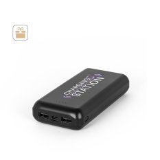 LEAKEY 20. Power banka 20 000 mAh zo recyklovaného ABS (100 % rABS)