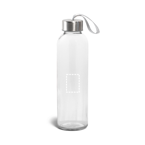 RAISE. Športová fľaša zo skla a nerezovej ocele 520 ml