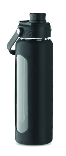 Glass bottle with sleeve 750 ml