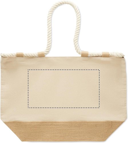 Plátěná plážová taška