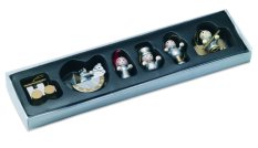 Sada 6 vánočních ozdob